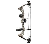 Arco de caza compuesto de poleas hellbow aurora regulable de 30 a 55 l