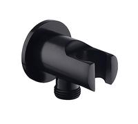 Arco de conexión de pared con soporte de ducha de 1/2 pulgadas, conector de pared con soporte para alcachofa de ducha, conector de manguera con soporte de ducha, conector de arena, conector de pared