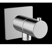 Arco de conexión de pared HANSA, cuadrado, 75x75 mm, cromo, 51570172