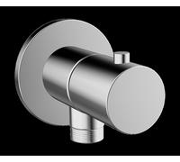 Arco de conexión de pared HANSA, redondo, 75x75 mm, cromo, 51570173