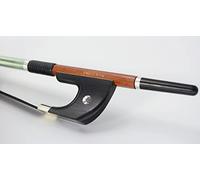 arco de contrabajo Pernambuco Estilo alemán4 / 4 Tamaño VINGOBOW Nivel maestro Bien equilibrado Tono profundo Potente Pelo de caballo negro natural premium