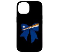 Arco de Coqueta con Bandera del Orgullo Marshallese de Las Islas Marshall Carcasa para iPhone 14