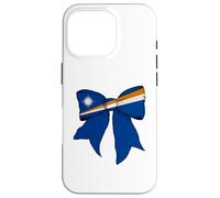 Arco de Coqueta con Bandera del Orgullo Marshallese de Las Islas Marshall Carcasa para iPhone 16 Pro