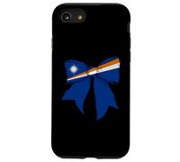 Arco de Coqueta con Bandera del Orgullo Marshallese de Las Islas Marshall Carcasa para iPhone SE (2020) / 7/8