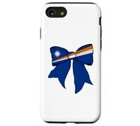 Arco de Coqueta con Bandera del Orgullo Marshallese de Las Islas Marshall Carcasa para iPhone SE (2020) / 7/8