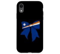 Arco de Coqueta con Bandera del Orgullo Marshallese de Las Islas Marshall Carcasa para iPhone XR