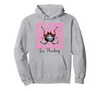 Arco de coqueta de hockey sobre hielo Just A Girl Who Loves Sudadera con Capucha