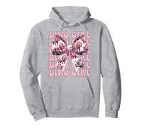 Arco de Coqueta Dino Girl Triceratops Dinosaur Girl Sudadera con Capucha