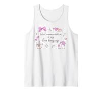 Arco de Coqueta para Mujeres patóloga del Habla y lenguaje SLP SLPA Camiseta sin Mangas