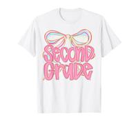 Arco de Coqueta preparada del Equipo de Segundo Grado Lindo Femenino de Regreso a la Escuela Camiseta