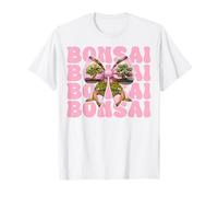 Arco de Coqueta Rosa para mamá Japonesa Zen Girl Mom Bonsai Tree Camiseta
