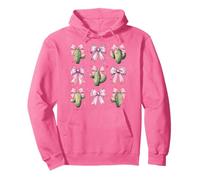 Arco de Coqueta Rosa para niña de Cactus suculentas Sudadera con Capucha