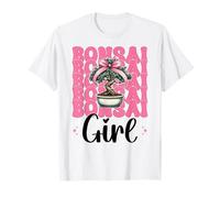 Arco de Coqueta Rosa Zen japonés para niña bonsái Camiseta