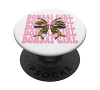 Arco de Coqueta Rosa Zen japonés para niña bonsái PopSockets PopGrip Adhesivo