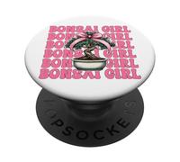 Arco de Coqueta Rosa Zen japonés para niña bonsái PopSockets PopGrip Adhesivo