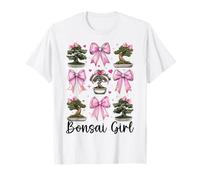 Arco de Coqueta Zen Japonesa Bonsai Girl Bonsái Camiseta
