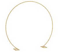 Arco de globos Outsunny para plantas, bodas, cumpleaños, ceremonias y banquetes en color dorado. Oro