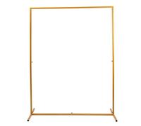 Arco de Jardín Cuadrado de Hierro para Bodas, Color Oro 2m*1.5m*45cm