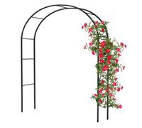 Arco de jardín de metal resistente para plantas trepadoras, decoración resistente y duradera al aire libre, ideal para mejorar los espacios del jardín