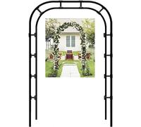 Arco de jardín de metal robusto, ancho ajustable de 120 a 350 cm, perfecto para bodas, soporte para globos, decoración de eventos al aire libre, 300 x 220 cm (largo x alto)