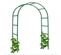 Arco de jardín grande de 2,8 m, 3 m, 3,5 m, enrejado de acero duradero para plantas trepadoras, decoración de bodas al aire libre, estructura de patio verde, cenador de jardín resistente