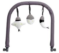 Arco de juego Beaba Up&Down I Gris con 3 peluches desmontables
