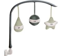 Arco de juego Beaba Up&Down III gris con 3 juguetes extraíbles y acolchado