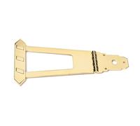 Arco de metal con parte superior de guitarra y bajo para bajos de repuesto de puente de 6 cuerdas Guitarra de columpio aéreo puente de jazz