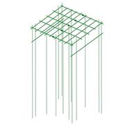 Arco de pérgola de jardín, Gran Enrejado para vides trepadoras - Soporte para pérgola de jardín, 4,2 x 2,1 x 2,4 m (13,8 x 6,9 x 7,9 pies) Estante Verde para decoración de Patios Traseros y