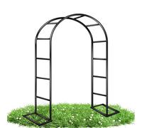 Arco De Rosa De Metal, Arco De Jardín 1.2m 1.4m 1.8m 2.4m 3.5m, Pérgola De Jardín Exterior, Arco De Boda, para Exterior Patio Césped Boda, Subiendo Las Plantas (Size : W350 X 220cm)