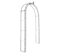 Arco de rosas anna metal bronce 25x143x246 cm