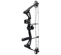 Arco de tiro compuesto de poleas hellbow aurora regulable de 30 a 55 l