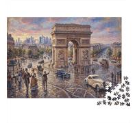 Arco de Triunfo Puzzle 1000 Piezas, Juego de Paciencia para Adultos