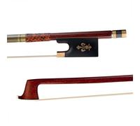 arco de violín Arco De Violín 4/4-1/8 Arco De Violín De Madera De Brasil Adecuado Para Aprender Practicar Y Actuar(1/4)