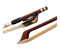 arco de violín Arco De Violín 4/4-1/8, Pelo De Cola De Caballo Puro De Madera Brasileña, Adecuado Para Que Principiantes Aprendan Y Practiquen(1/4)