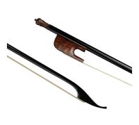 arco de violín Arco De Violín 4/4 Estilo Barroco Fibra De Carbono Palo Redondo Arco De Grano De Madera Pelo De Caballo Blanco Buen Equilibrio