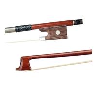 arco de violín Arco De Violín 4/4 Palo Redondo De Madera Brasileña Adecuado Para Principiantes Y Violinistas