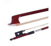 Arco de violín de tamaño Completo Rana De Ébano Octogonal, Arco De Violín De Tamaño Completo, Recto, Brasilwood, Crin, Arco De Violín, Accesorios De Pieza (Color : 1/4)