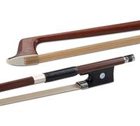 Arco de violín GEWA Massaranduba Student 1/2 pelo natural, varilla cuadrada, rana de ébano con cazoleta pequeña