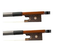 Arco De Violín Palo De Arco Para Violín/Viola Madera Brasil Pelo Caballo Mongolia Blanco Puro 4/4 Tamaño Completo 2 Uds/1 Lote Actuación Profesional(Type 6 161)