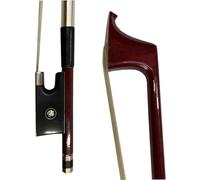 Arco de violín para principiantes 1 Uds De 4/4 Arco De Violín De Fibra De Carbono Rojo Arco De Fibra De Carbono Pelo De Caballo Accesorios Para Lazos De Violín