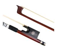 Arco de violín para principiantes Palo Octogonal, Pelo De Caballo Blanco Sin Blanquear, Resiliencia Bien Equilibrada, Arco De Violín De Madera De Brasil 4/4