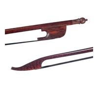 Arco De Violín Vintage Brazilwood/Snakewood/Fibra De Carbono Blanco/Negro Crin Respuesta Rápida 4/4 Violín Uso(Type 1)