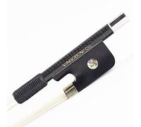 Arco de violonchelo de fibra de carbono de diamante VINGOBOW 4/4 tamaño concierto uso ojos parisinos bien equilibrado sonido dulce pelo de caballo natural