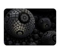 Arco Design Protector de Escritorio 50x70 cm, Alfombrilla Gaming XXL, Resistente a la Abrasión, Resistente al Agua, Protector de Mesa, Fieltro Ecológico (Fractal)
