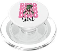 Arco Dino Girl Trex Tyrannosaurus Rex con Forma de Coqueta para niña Dinosaurio PopSockets PopGrip para MagSafe