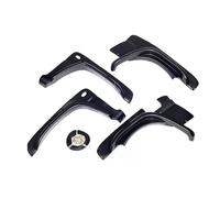 Arco Guardabarros Coche Para Suzuki Para Jimny JB23 JB33 JB43 1998-2018 Todoterreno 4x4 Accesorios Exteriores Coche ABS Paso Rueda Cejas Guardabarros