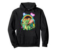 Arco Iris Dragón Dragón Niños Niño Niño Bebé Cuento De Ha Sudadera con Capucha