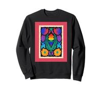 Arco Iris Floral Art LGBTQ Botanical Folk Blooms Sudadera