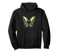 Arco Iris Mariposa Arte Colorido Sudadera con Capucha